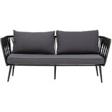Bloomingville Črn kovinski vrtni kavč Pavone – | Shoptok.si
