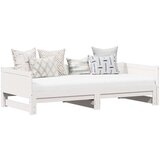  krevet za povlačenje za dan bijelo 180 x 200 cm | shoptok.hr
