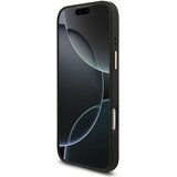 Guess maskica za IPHONE 17 Pro kompatibilna s MagSafe (4G PU s trokutastim logotipom) zlatno-crna | Shoptok.si