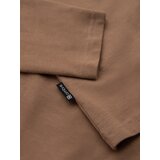 Ombre Men's urban print longsleeve - light brown | shoptok.hr