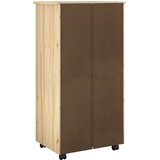  Mobilni ormar Smeđa 53 x 39 x 103 cm Čvrsto borovo drvo | Eponuda.ba