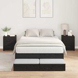  Krevet s ladicama Crni hrast 120 cm Konstruirano drvo | shoptok.hr