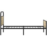  Okvir kreveta bez madraca boja hrasta sonome 90 x 200 cm drveni | shoptok.hr