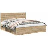  Krevetna konstrukcija Sonoma 200 x 200 cm Čvrsto borovo drvo | Eponuda.com