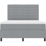  s opruga kutije Svijetlo siva 140 x 190 cm tkanina | shoptok.hr