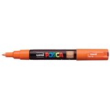 POSCA Uni flomaster; konica 0,7 mm bullet; oranžen, (21290446) Cene