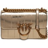 Pinko Ročna torba Love One Mini Dc PE 25 PLTT 100074 A26X Zlata Cene