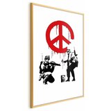  Plakat - CND Soldiers 40x60 Zlatni okvir | shoptok.hr