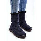 Boto EVENTO Women's High Padded Snow Boots Navy Luxina | ePonuda.com