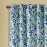 Zelene/modre zavese v kompletu 2 ks 168x229 cm Tilly Floral –