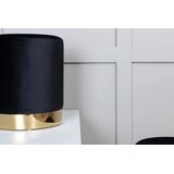 Venture Home puf Benji ⌀35 cm, crna | shoptok.hr