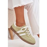 Boto Low Leather Women's Sneakers Lime Ismina | shoptok.hr