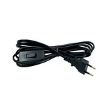 Mitea_Electric Priključnica crna prenosna sa kablom i prekidačem 2.5A 250V 575W EURO PM-3X-PR-C Cene
