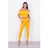 Kesi Ruffle mustard set Cijene