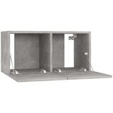 vidaXL TV omarice 4 kosi betonsko sive 60x30x30 cm iverna plošča | Shoptok.si