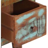  Komoda 55 x 30 x 80 cm od masivnog obnovljenog drva | shoptok.hr