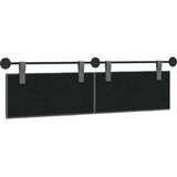  Držeće uzglavlje Zidne Tamno siva 170 x 55 x 5 cm tkanina - Tamno siva 160 cm bez LED | shoptok.hr