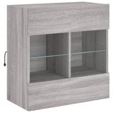  Zidni TV ormarić s LED svjetlima boja hrasta 58,5x30x60,5 cm | shoptok.hr