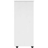  Mobilni ormar Bijelo 34 x 39 x 93,5 cm Čvrsto borovo drvo | Eponuda.com