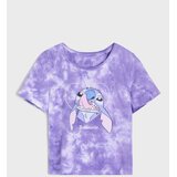 Sinsay Pamučna majica s tie-dye uzorkom Stitch | shoptok.hr