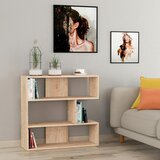 Livetastic Knjižna Omara Molly, Barva Hrasta | Shoptok.si