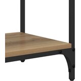  Konzolna stolica s ladicama Umjetnički hrast 100 x 34,5 x 75 cm | shoptok.hr