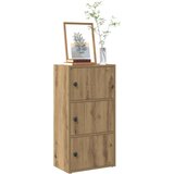 vidaXL Knjižna omara artisan hrast 40x24x77 cm inženirski les | Shoptok.si