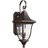 Elstead Lighting Elstead Oakmont 3-lučna velika zunanja stenska svetilka, bronasta, IP44, E14, (22099984) | Shoptok.si