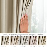 Restilo Rjava/bež žametna zavesa za delno zatemnitev 140x245 cm Eyelets – | Shoptok.si