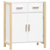  Komoda bijela 62 x 38 x 75 cm od konstruiranog drva | shoptok.hr