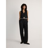 Reserved Ladies` trousers - črna Cene