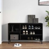  Ormarić za cipele crni 102 x 36 x 60 cm od konstruiranog drva Crna | shoptok.hr