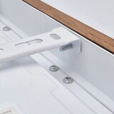 Brilagi-LED Prigušiva svetiljka WOODY FRAME LED/24W/230V hrast 30x30 cm IP44 + daljinski upravljač | Eponuda.com