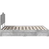  s od storage s ladicama Betonski sivi 150 x 200 cm | shoptok.hr