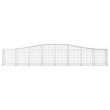  Lučne gabionske košare 5 kom 400x50x60/80 cm pocinčano željezo | shoptok.hr