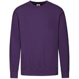 Fruit Of The Loom Fioletowa bluza męska Lightweight Set-in-Sweat Sweat | Shoptok.si