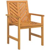  Stolac za blagovanje 6 pcs Prirodna 62.5 x 59 x 89 cm | shoptok.hr