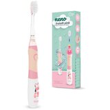 Neno FRATELLI Električna zobna ščetka za otroke z dodatno ščetko (od 6 let), roza | Shoptok.si