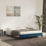  Okvir za krevet bez madraca tamnoplavi 140x190 cm baršunasti | Eponuda.ba