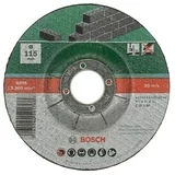 Bosch Rezni disk C 30 S BF (Promjer rezne ploče: 115 mm, Provrt: 22,23 mm, Prikladno za: Kamen, 5 Kom.)