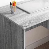  Stol s ladicama Siva Sonoma 90 x 49 x 75 cm Konstruirano drvo | Eponuda.com