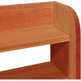  Krevetna konstrukcija 2 kom. Vosak smeđa Čvrsto borovo drvo | shoptok.hr