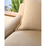 Kave Home Bež lanena sedežna garnitura 230 cm Zenira – | Shoptok.si