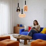  visilica na sajli bueno 1xGX53/9W/230V prečnik 15 cm zadimljeno braon | Eponuda.com
