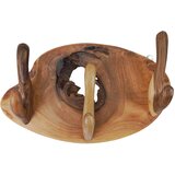  Zidna drvena vješalica od orahovog drveta | shoptok.hr