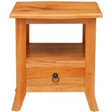  Noćni ormar Prirodna 40 x 40 x 45 5 cm Čvrsto mahagonijsko drvo | shoptok.hr