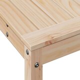  Miza za sajenje s polico 108x35x75 cm trdna borovina | Shoptok.si