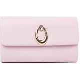 Shelvt Pink clutch bag with silver elements | shoptok.hr
