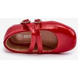 Boto FR1 Red Patent Leather Children's Ballerina Flats with Straps Margenis | Eponuda.ba