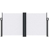  Uvlačiva bočna tenda 120 x 1000 cm bijela | shoptok.hr